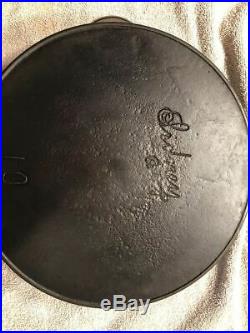 Wagner Ware Cast Iron Skillet Sidney Script #10 (htf)