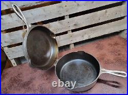 Wagner Ware Chicken Hinged Fryer with Skillet Lid Model 1402 A