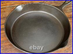 Wagner Ware National #9 Dual Logo Cast Iron Skillet