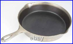 Wagner Ware Plated No 9A Cast Iron Skillet withHeat Ring Excel Restored Condition