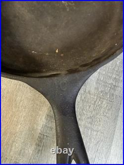 Wagner Ware Sidney 0 1060S Vintage Cast Iron Skillet Pan Double Spout