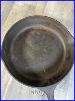 Wagner Ware Sidney 0 1060S Vintage Cast Iron Skillet Pan Double Spout