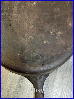 Wagner Ware Sidney 0 1060S Vintage Cast Iron Skillet Pan Double Spout