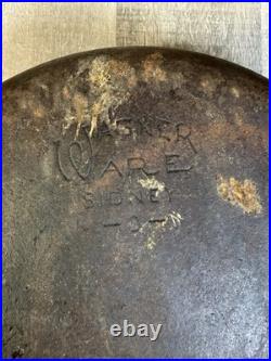 Wagner Ware Sidney 0 1060S Vintage Cast Iron Skillet Pan Double Spout