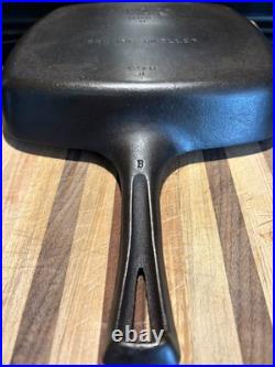 Wagner Ware Sidney -0- Cast Iron 9.5 Square Skillet #1218