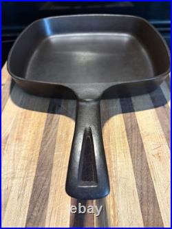 Wagner Ware Sidney -0- Cast Iron 9.5 Square Skillet #1218
