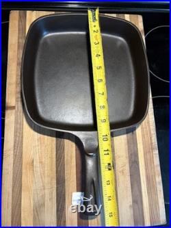 Wagner Ware Sidney -0- Cast Iron 9.5 Square Skillet #1218