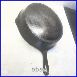 Wagner Ware Sidney -0- Stylized Logo 1059C #9 Cast Iron Frypan