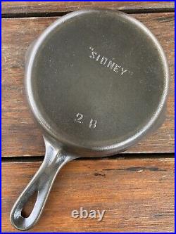 Wagner Ware Sidney #2 Cast Iron Skillet