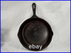 Wagner Ware Sidney O #10 Cast Iron Skillet 1060A Double Spout Frying Pan
