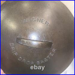 Wagner Ware Sidney O 7 Cast Iron Round Roaster Kettle