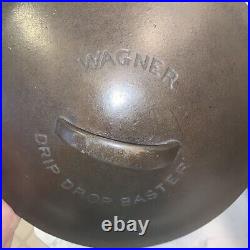 Wagner Ware Sidney O 7 Cast Iron Round Roaster Kettle