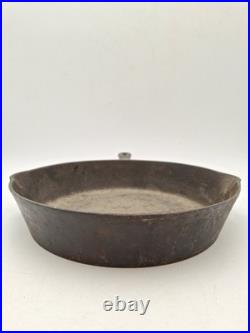 Wagner Ware Sidney -O- #9 Cast Iron Skillet Double Spouts