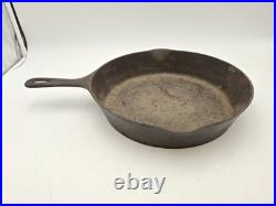 Wagner Ware Sidney -O- #9 Cast Iron Skillet Double Spouts