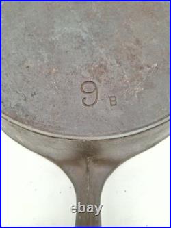 Wagner Ware Sidney -O- #9 Cast Iron Skillet Double Spouts Wagner Ware Sidney -O- #9 Cast Iron Skillet Double Spouts