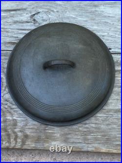 Wagner Ware Sidney O Cast Iron #11 Round Roaster Dutch Oven Lid 1271