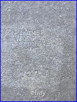 Wagner Ware Sidney O Cast Iron #11 Round Roaster Dutch Oven Lid 1271