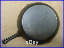 Wagner Ware Sidney -O- Chef # 11 Skillet 11 Inch 1390 Cast Iron RARE