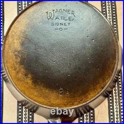 Wagner Ware Sidney O No. 9 Cast Iron Skillet Heat Ring A