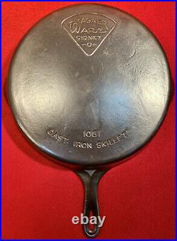 Wagner Ware Sidney PIE LOGO Cast Iron Size 11 Skillet