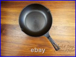 Wagner Ware Vintage Restored Cast Iron 9 inch Chef Skillet Made in USA (X)