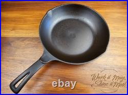 Wagner Ware Vintage Restored Cast Iron 9 inch Chef Skillet Made in USA (X)