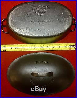 Wagner cast iron Oval Roaster # 1