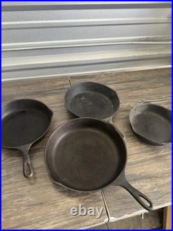 Wagner cast iron skillet 1060 B Lot Of Other Cast Iron