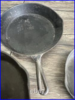 Wagner cast iron skillet 1060 B Lot Of Other Cast Iron