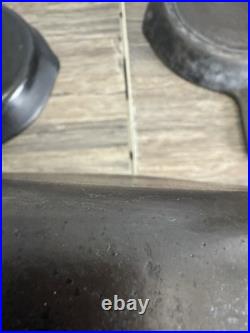 Wagner cast iron skillet 1060 B Lot Of Other Cast Iron