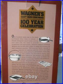 Wagner's 100th Anniversary Limited 5 Pc Mini Cast Iron Cookware Set Original Box