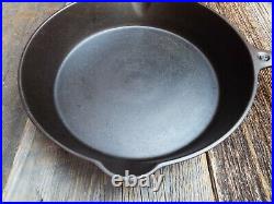 Wapak High Grade Hollow Ware #8 / 10 Indian Head Cast Iron Skillet, restored