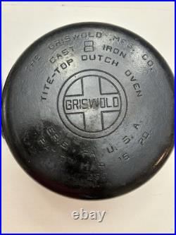 Wriswold #8 Dutch Oven Cast Iron