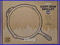 YETI 10 Cast Iron Skillet Butter Pat Industries New Sealed