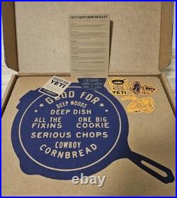 YETI 10 Cast Iron Skillet Butter Pat Industries New Sealed