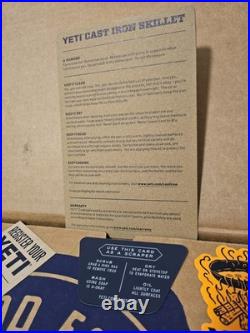 YETI 10 Cast Iron Skillet Butter Pat Industries New Sealed